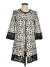 Joseph Ribkoff Damask Silver Cardigan Size 8 - photo 1