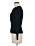 Bar III Black Long Sleeve Top Size M - photo 5