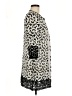 Joseph Ribkoff Damask Silver Cardigan Size 8 - photo 4