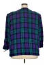 Koret Plaid Purple Blazer Size 24W - photo 2