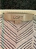 Ann Taylor LOFT Chevron-herringbone Ivory Pullover Sweater Size L - photo 7