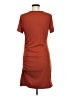 Shein Solid Brown Casual Dress Size 8 - 10 - photo 2