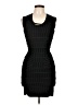 Gracia 100% Rayon Tweed Black Cocktail Dress Size L - photo 1