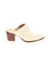 Madewell 100% Leather Ivory Mule/Clog Size 7 - photo 1