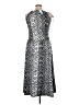 Loveappella Animal Print Silver Cocktail Dress Size 1X - photo 2