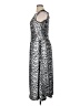 Loveappella Animal Print Silver Cocktail Dress Size 1X - photo 5