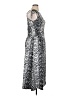 Loveappella Animal Print Silver Cocktail Dress Size 1X - photo 4