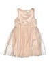 H&M 100% Polyester Tan Dress Size 6 - photo 1