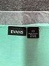 Evans Teal Sleeveless Blouse Size 20 - photo 7