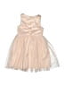 H&M 100% Polyester Tan Dress Size 6 - photo 2