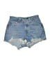 Levi's Blue Denim Shorts Size 24 waist - photo 1