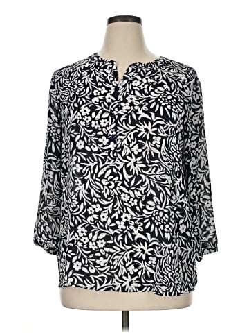 Talbots Outlet 3/4 Sleeve Blouse (view 1)