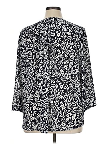Talbots Outlet 3/4 Sleeve Blouse (view 2)