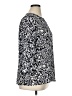 Talbots Outlet 100% Polyester Black 3/4 Sleeve Blouse Size XL Petite - photo 4