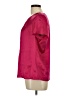 Talbots 100% Silk Burgundy Short Sleeve Silk Top Size 12 - photo 5