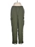Theory 100% Silk Solid Green Silk Pants Size S - photo 1