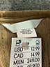 H&M Brown Sleeveless Blouse Size XS - photo 7