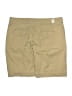 Levi's 100% Cotton Solid Tan Khaki Shorts Size 12 - photo 2