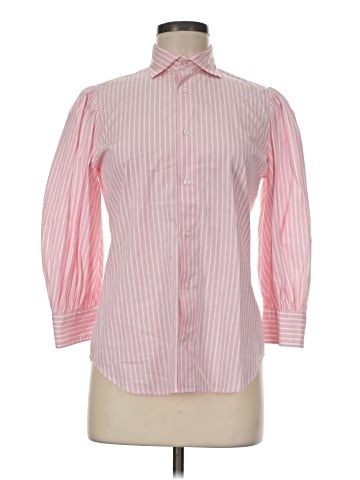Ralph Lauren Black Label 3/4 Sleeve Button-Down Shirt (view 1)