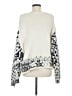 Free People Print White Pullover Sweater Size M - photo 2