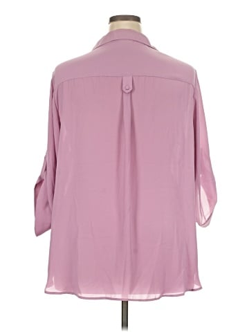 Torrid 3/4 Sleeve Blouse (view 2)