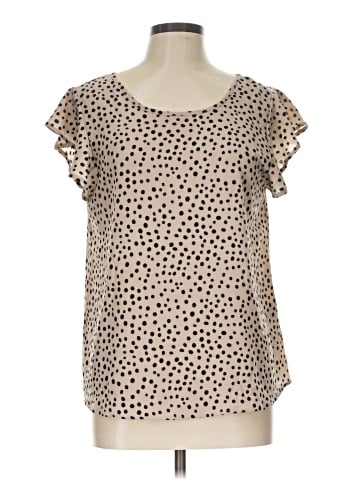 Crescent Short Sleeve Blouse (view 1)