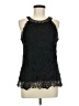 Adiva Black Sleeveless Blouse Size M - photo 1