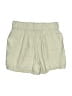J.Crew 100% Linen Green Shorts Size XS - photo 2