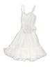 Copper Key 100% Nylon White Dress Size 8 - photo 1