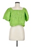 Rails 100% Cotton Green Short Sleeve Blouse Size M - photo 1