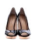 Antonio Melani 100% Leather Animal Print Black Heels Size 8 - photo 2