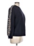 Boden Paisley Blue Sweatshirt Size 10 - photo 4