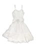 Copper Key 100% Nylon White Dress Size 8 - photo 2
