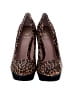 Vince Camuto 100% Leather Animal Print Brown Heels Size 8 - photo 2