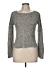 Eileen Fisher 100% Linen Metallic Gray Pullover Sweater Size M (petite) - photo 1