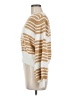 Seafolly Stripes Tan Pullover Sweater Size M - photo 5