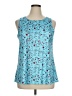 Unbranded Blue Sleeveless Blouse Size 1X - photo 1