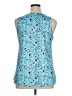 Unbranded Blue Sleeveless Blouse Size 1X - photo 2