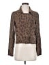 Blank NYC 100% Lyocell Animal Print Brown Jacket Size XS - photo 1