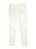 Justice Solid Ivory Jeans Size 14 - photo 1
