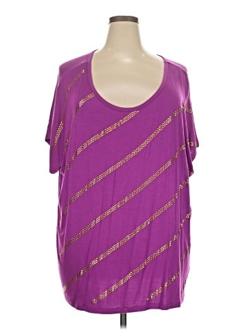 Jaclyn Smith Short Sleeve Top (view 1)