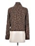Blank NYC 100% Lyocell Animal Print Brown Jacket Size XS - photo 2