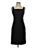 Halogen Solid Black Cocktail Dress Size 00 Petite - photo 1