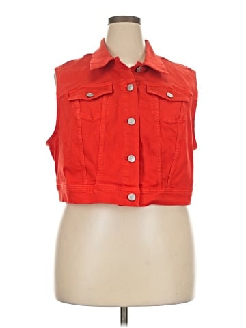 Torrid Denim Vest (view 1)
