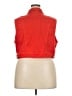 Torrid Red Denim Vest Size 3X Plus (3) - photo 2