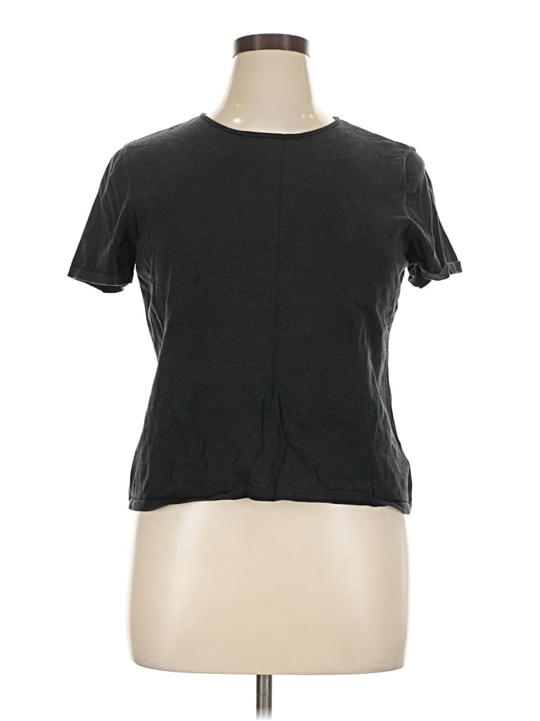 Pre-owned Nygard Short Sleeve T-shirt In Black