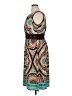 Sandra Darren Paisley Teal Cocktail Dress Size 16 - photo 5