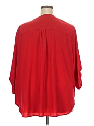 Boutique + 3/4 Sleeve Blouse (view 2)