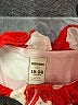 Old Navy 100% Cotton Polka Dots Orange Dress Size 18-24 mo - photo 3