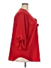 Boutique + 100% Polyester Red 3/4 Sleeve Blouse Size 4X Plus - photo 4